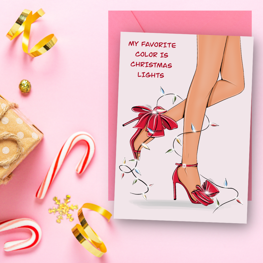 Christmas Holiday Celebration Greeting Card