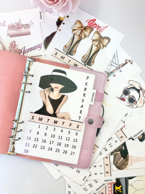 Calendar Dividers - Set of 12