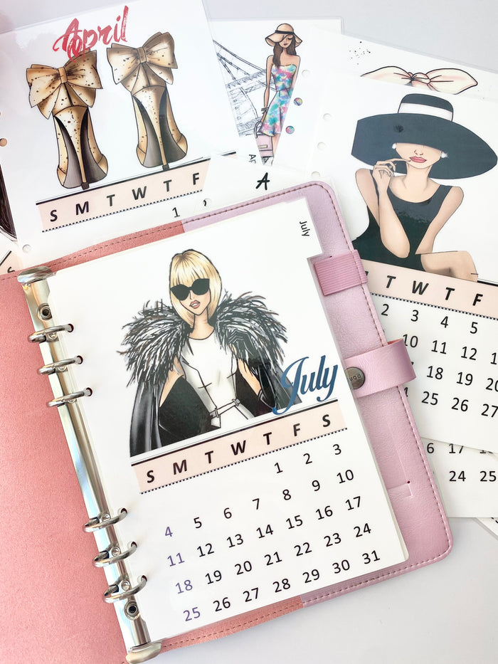 Calendar Dividers - Set of 12
