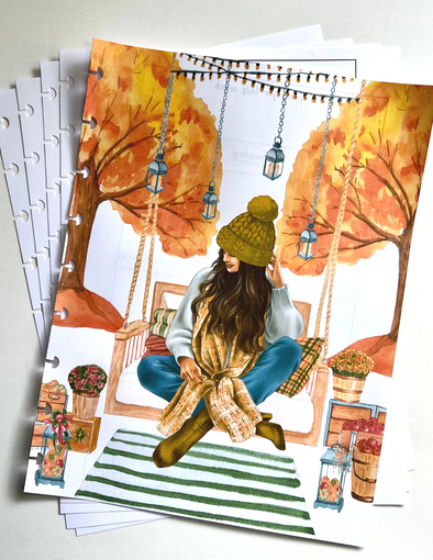 Rustic Fall Planner Weekly Inserts