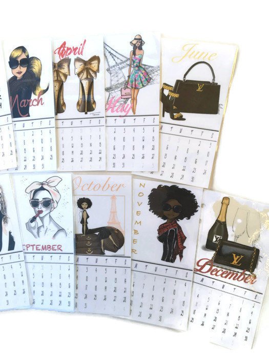 Calendar Dividers - Set of 12