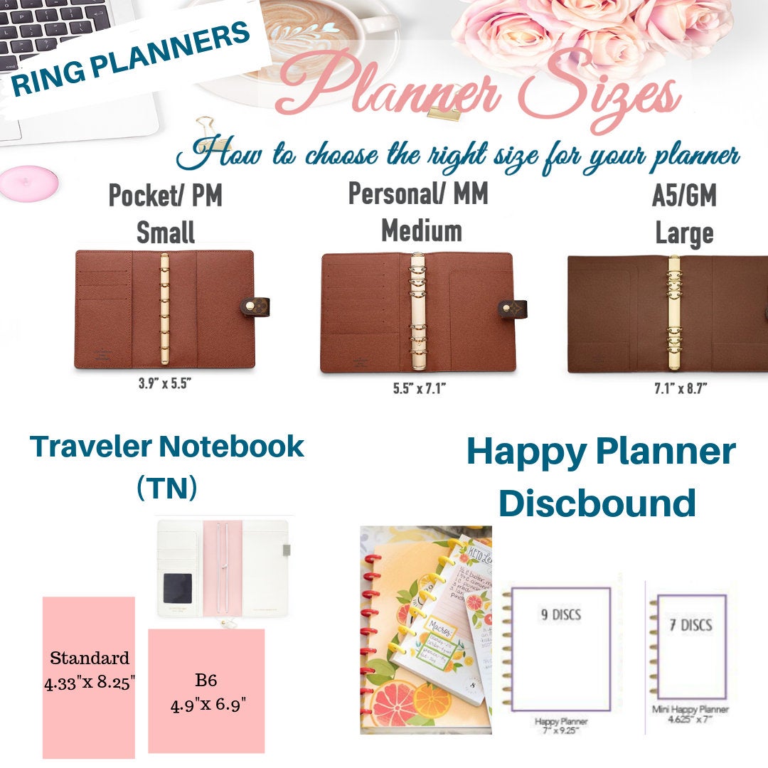 Planner Girl Planner Dashboard, Planner Insert, Filofax Dashboard, Lam –  The Fabulous Planner