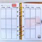 Handbags Vertical Weekly Planner Refills