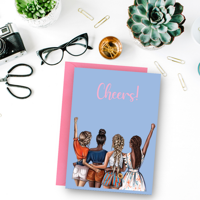 Cheers Congratulations & Celebration Greeting Card