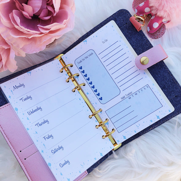 It's a Magical World Weekly Planner Inserts