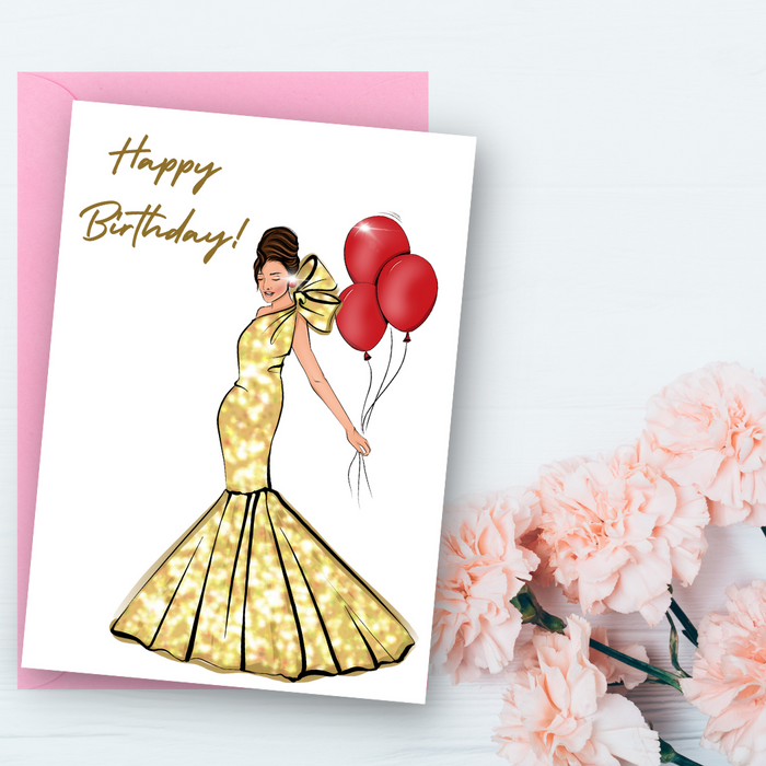 Buy Fabulous Fashion Birthday Card Birthday Girl Card Fashion