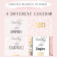 Undated Business Planner A5 Size- Instant Download