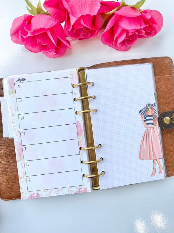 Hobonichi Style Weekly Inserts - Undated