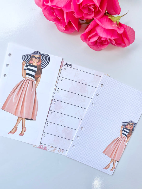 Hobonichi Style Weekly Inserts - Undated