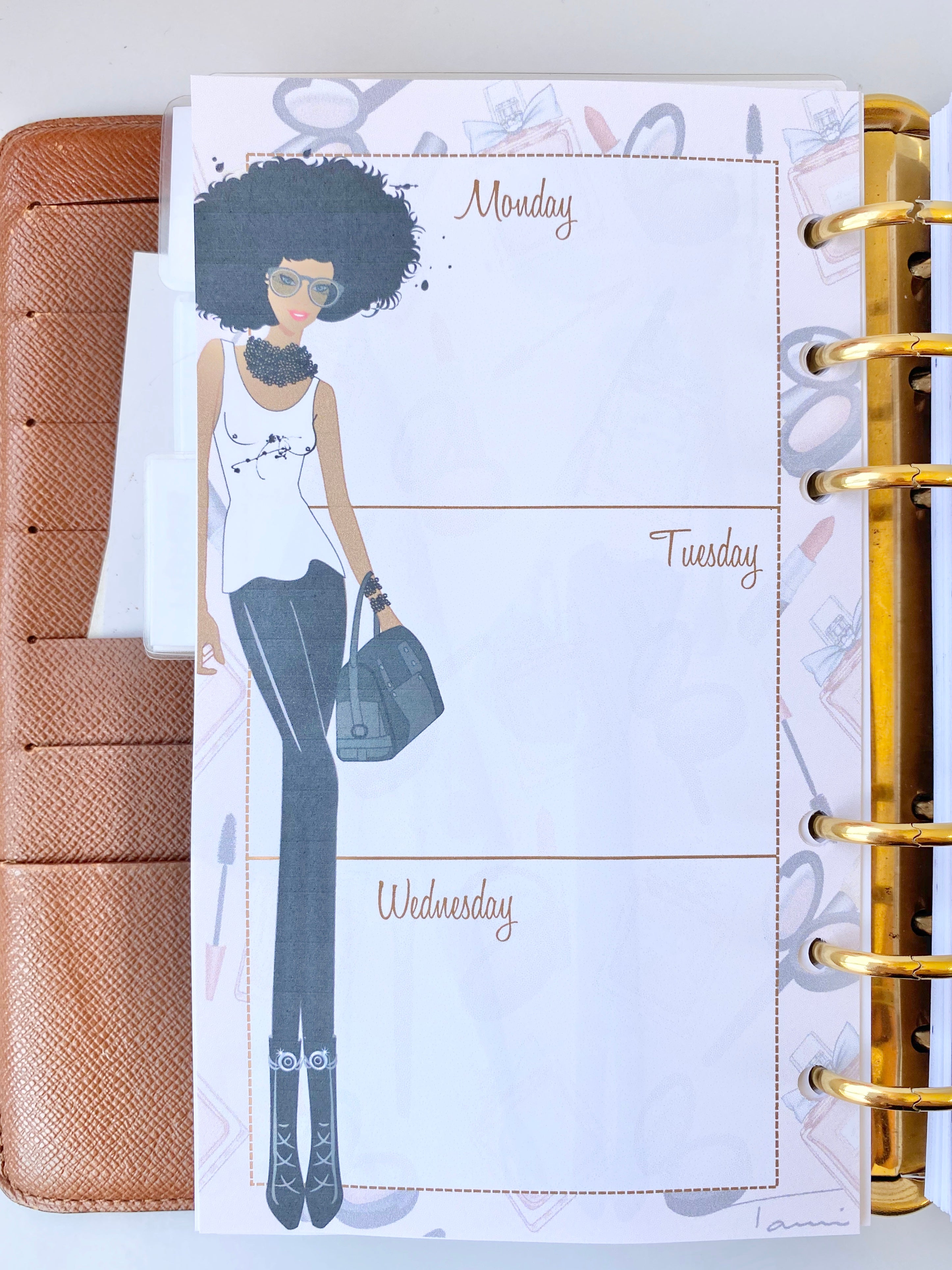 Fashionista Functional Weekly Planner Inserts – The Fabulous Planner