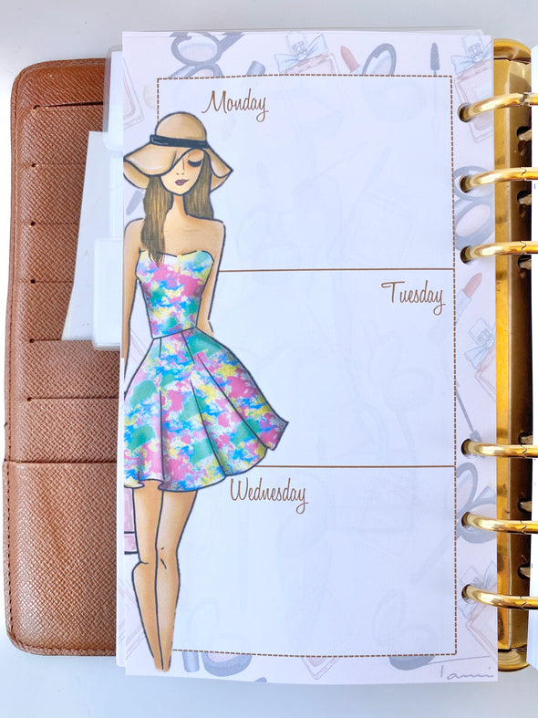 Fashionista Illustration Weekly Inserts
