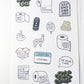 Sassy Girl Stickers - 1 Sheet