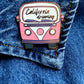 California Dreaming Bus Hard Enamel Pin
