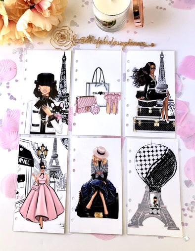 Fancy Paris Divider - Set of 6