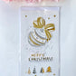 Holiday Gold and Glitter Christmas Card