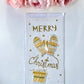 Holiday Gold and Glitter Christmas Card