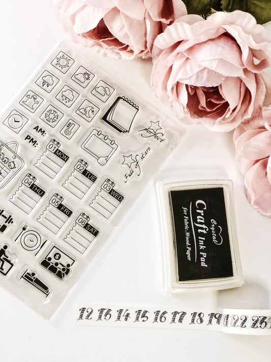 Functional Planner Bujo Stamp