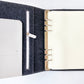Felt With Pu Leather Ring Planner