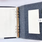 Felt With Pu Leather Ring Planner