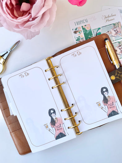 Fancy Bags Agenda Notes – The Fabulous Planner