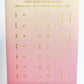 Textured Gradient Colored Index Stickers