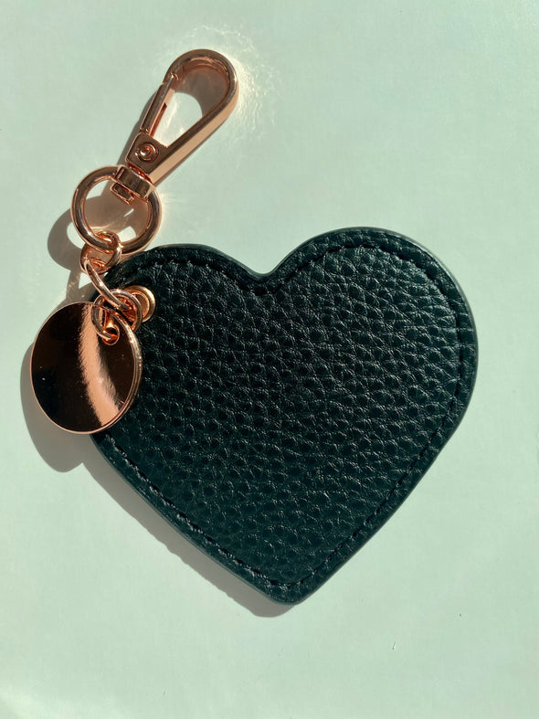 Heart Planner Charm Keychain