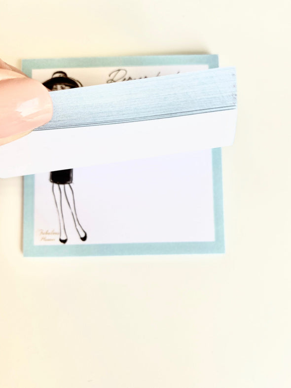 Breakfast at Turquoise Sticky Notes