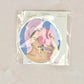 You are Beautiful Fashion Illustration Vinyl Sticker