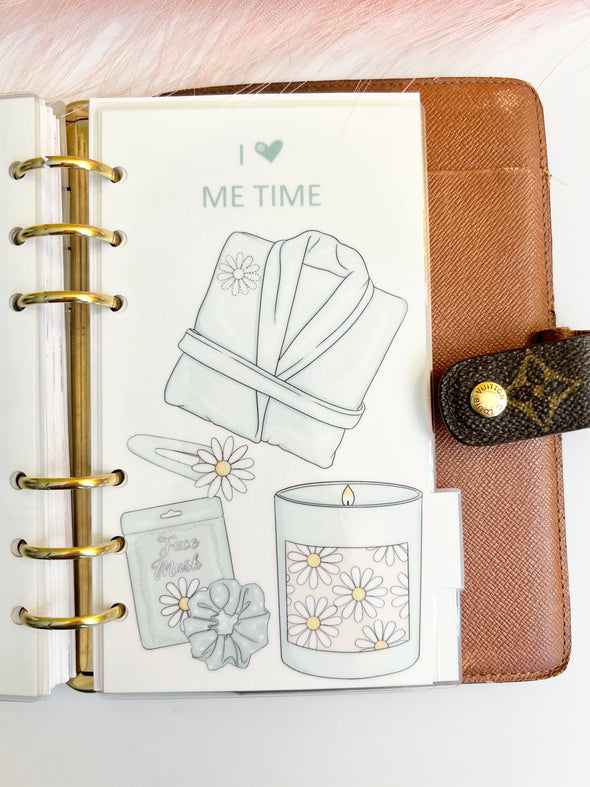 Self-Care Me Time Divider Sets - Set of 6