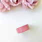 Red Stripes Washi Tape