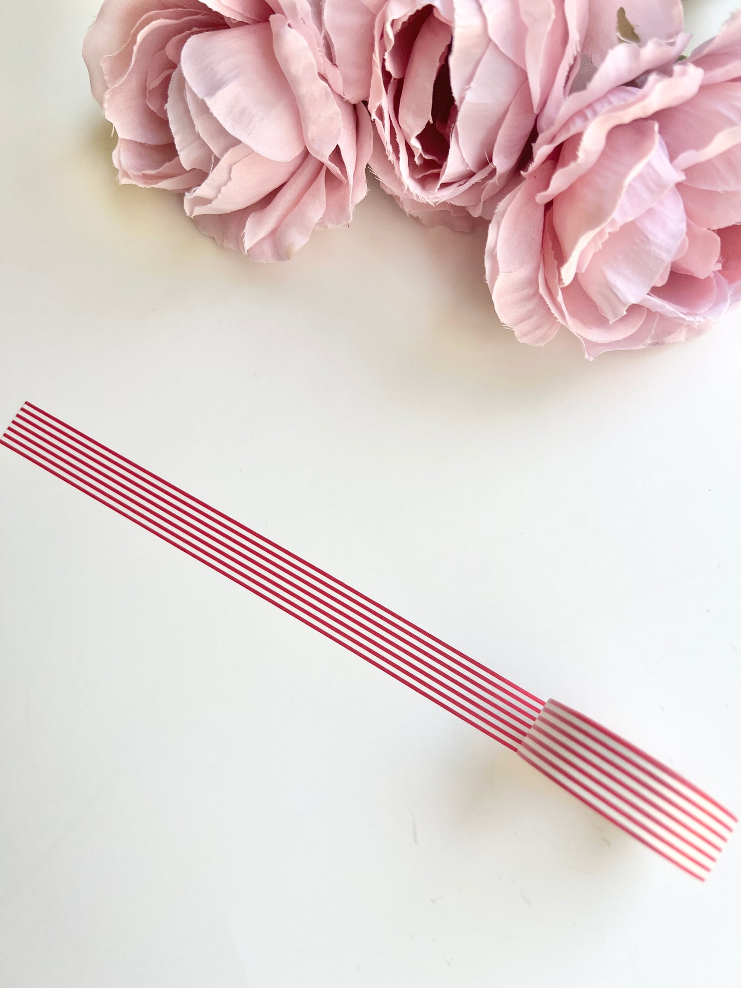 Red Stripes Washi Tape