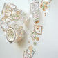 Daisy SunFlower Clear Washi Tape
