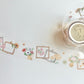 Daisy SunFlower Clear Washi Tape