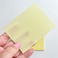 Yellow Transparent Sticky Note Pad