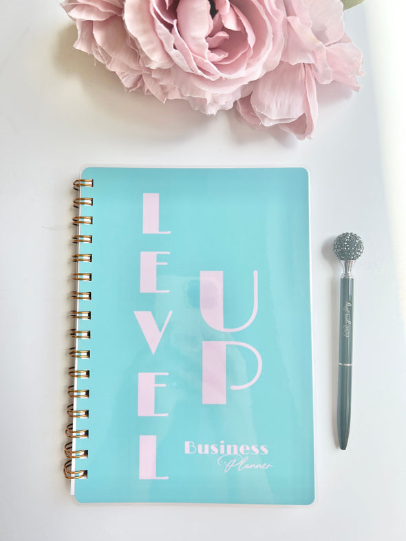 Level Up Business Planner A5 Size - Undated
