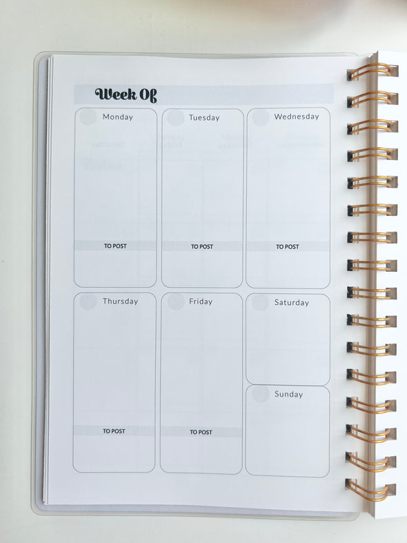 Level Up Business Planner A5 Size - Undated