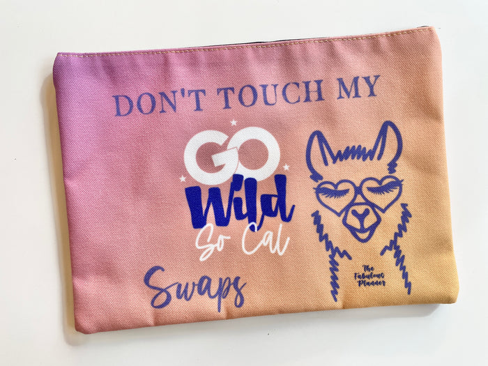 Past year - Go Wild SoCal Canvas Pouch Toiletry Bag