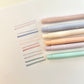 Pastel 6 Colors Dual Brush Highlighter Markers Set