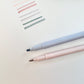 Pastel 6 Colors Dual Brush Highlighter Markers Set