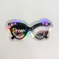 Dream Big Sunnies Die Cut Holographic Sticker