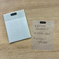 Transparent Grid Sticky Notes Notepad