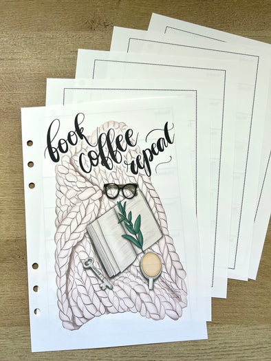 Fully Booked Planner Weekly Inserts