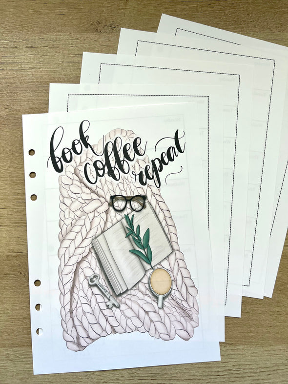 Fully Booked Planner Weekly Inserts