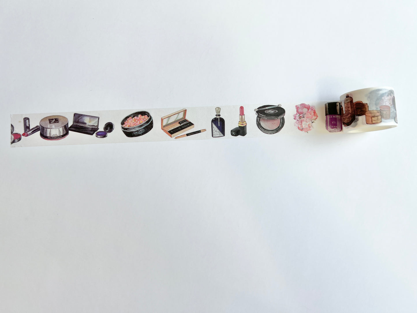 Wide Designer Perfume MakeUp Washi Mask Tape