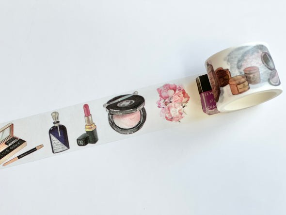 Wide Designer Perfume MakeUp Washi Mask Tape
