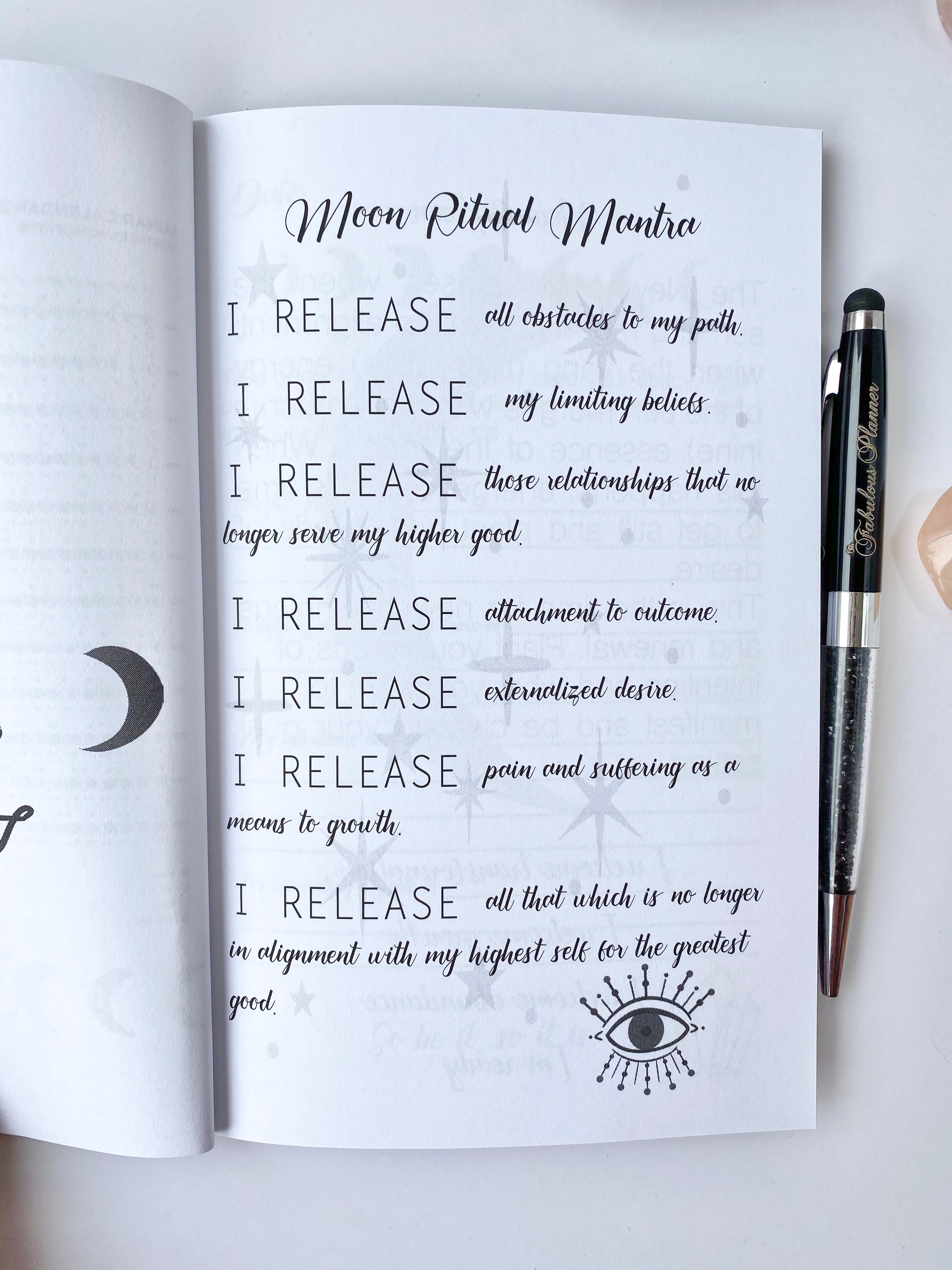Moon Rituals & Manifestation Journal – The Fabulous Planner