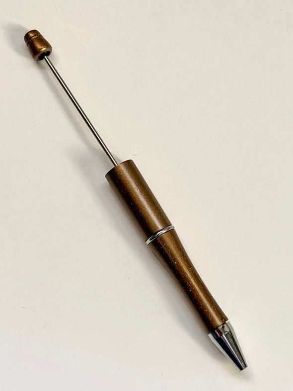 Bronze Sparkle Lightweight Ballpoint Pen - Black Ink