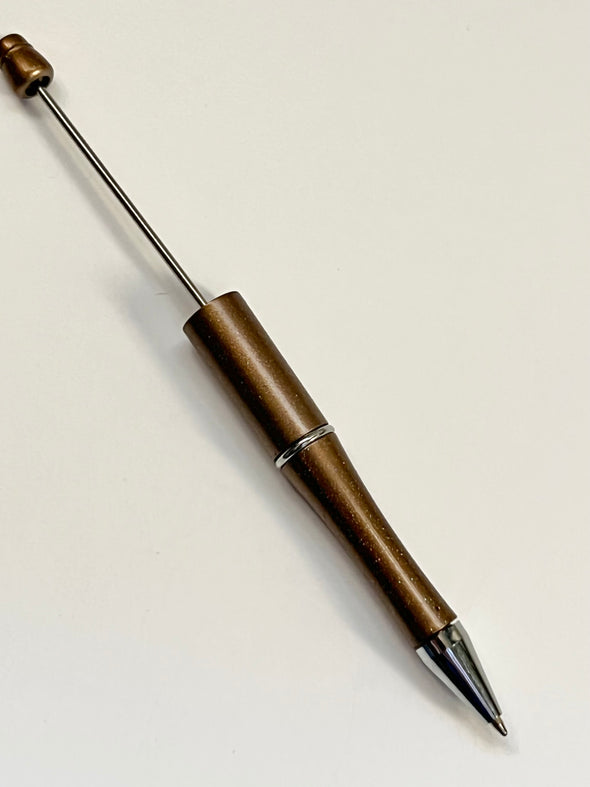 Bronze Sparkle Lightweight Ballpoint Pen - Black Ink