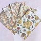 Fall Floral Scrapbook Paper Set - 60 sheets