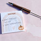 Bronze Sparkle Lightweight Ballpoint Pen - Black Ink